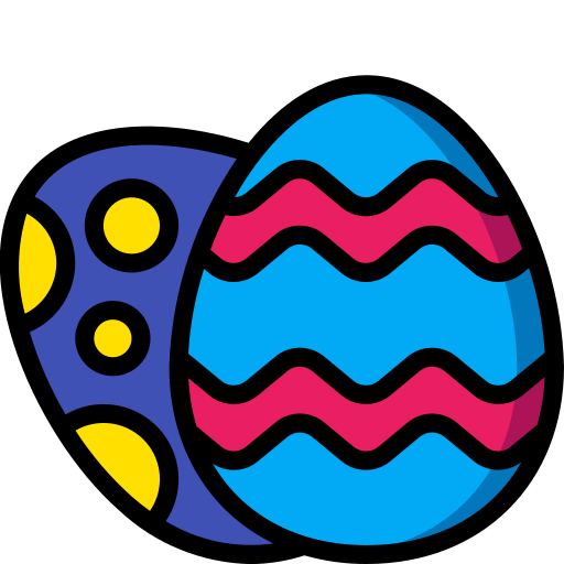 Eggs Basic Miscellany Lineal Color icon