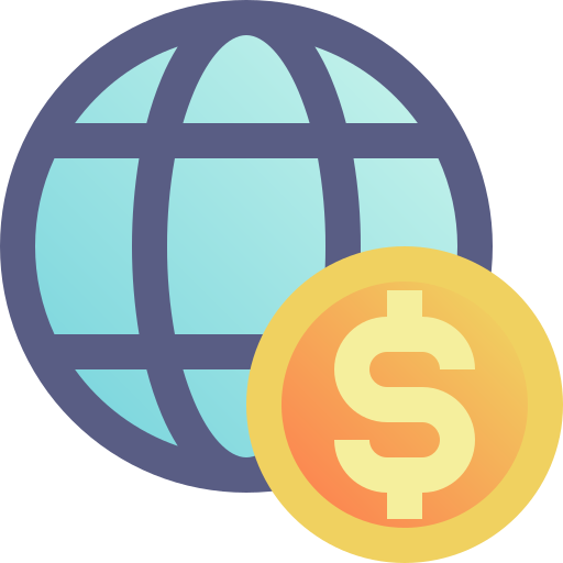 economia global Fatima Flat icono