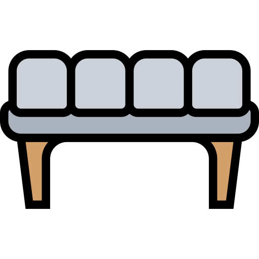 Chair Meticulous Lineal Color icon