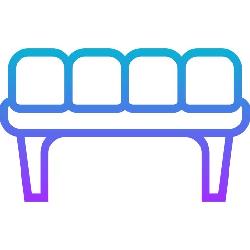 stoel Meticulous Gradient icoon