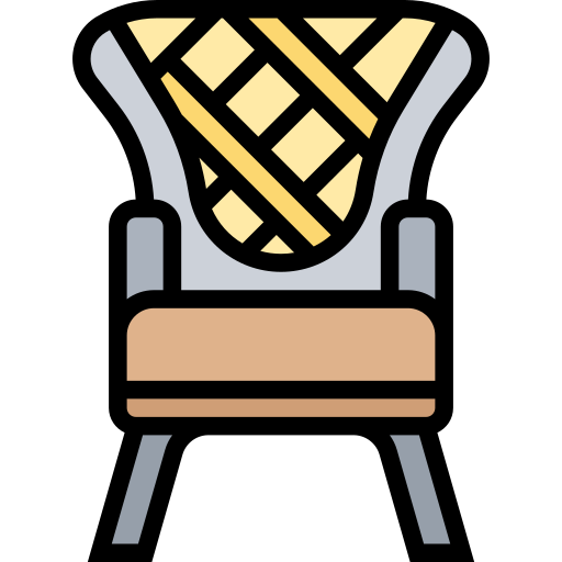 Chair Meticulous Lineal Color icon