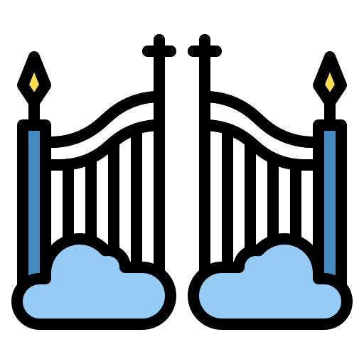 Heaven Generic Outline Color icon