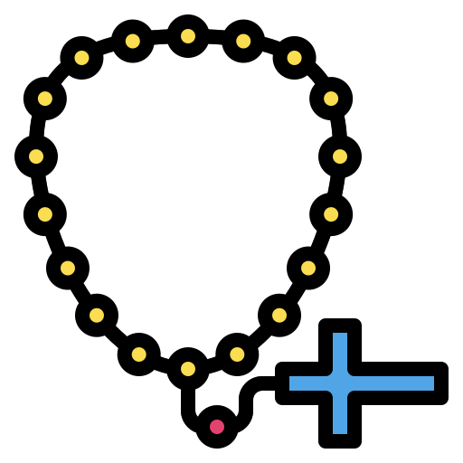 Rosary Generic Outline Color icon