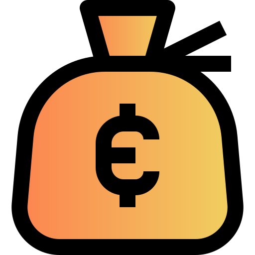 bolsa de dinero Fatima Lineal Color icono