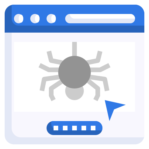 virus Surang Flat icono
