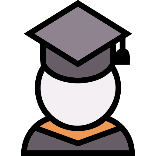 Graduate Generic Outline Color icon