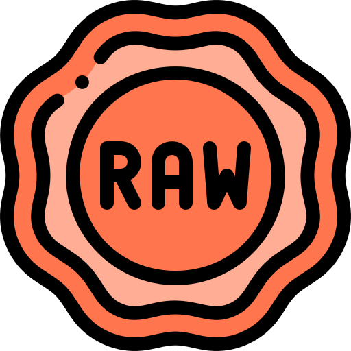 Raw Detailed Rounded Lineal color icon