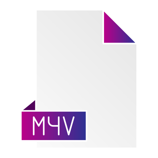 m4v Generic Flat Gradient icon