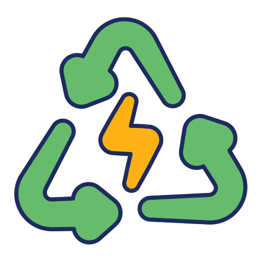 Reneweable energy Generic Outline Color icon