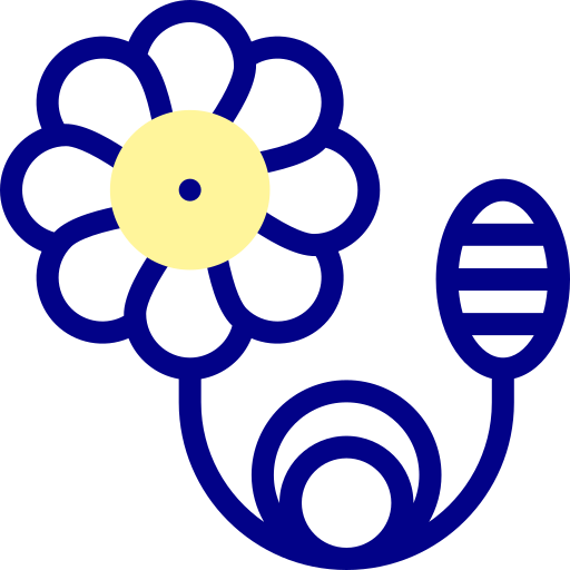 сквирт цветок Detailed Mixed Lineal color иконка