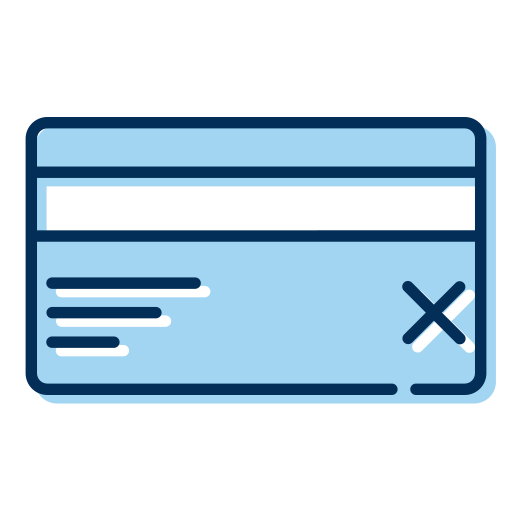 kredietkaart Generic Blue icoon