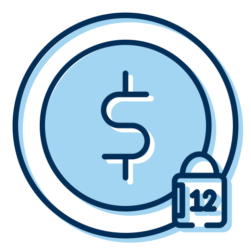 Deposit Generic Blue icon