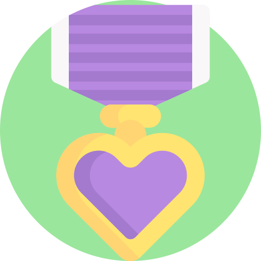 Heart Detailed Flat Circular Flat icon