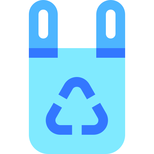 bolsa de plastico Basic Sheer Flat icono