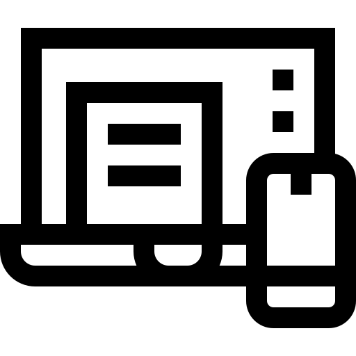 développement de logiciels Basic Straight Lineal Icône