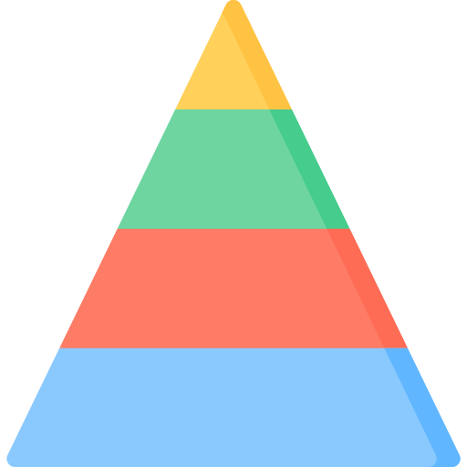 pyramide Special Flat Icône