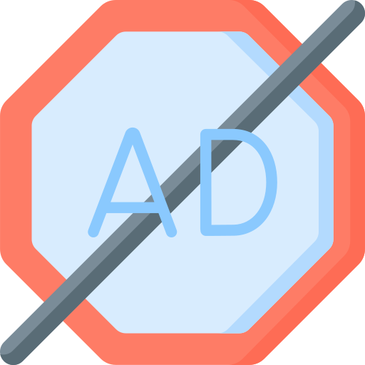 Ad blocker Special Flat icon