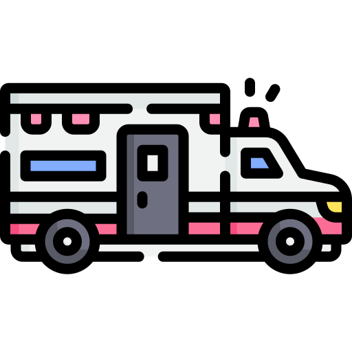 Ambulance Special Lineal color icon