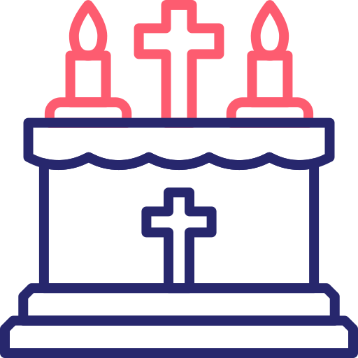 祭壇 Generic Outline Color icon