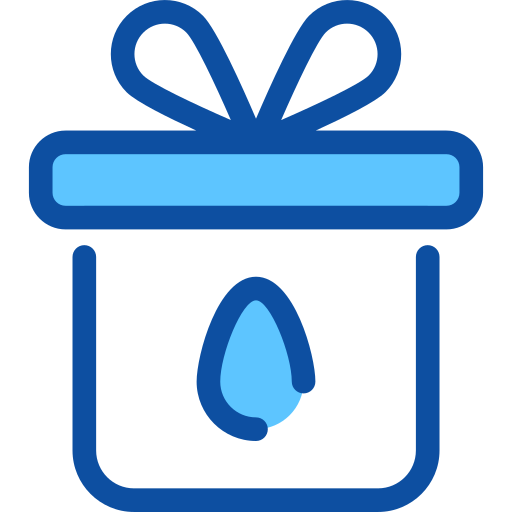 geschenk Generic Blue icoon