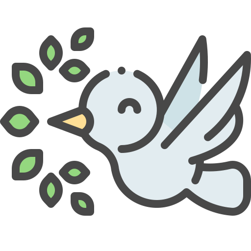 Bird Generic Outline Color icon