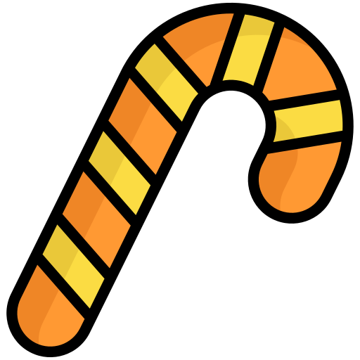 사탕 지팡이 Generic Outline Color icon