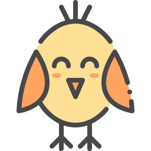Chick Generic Outline Color icon