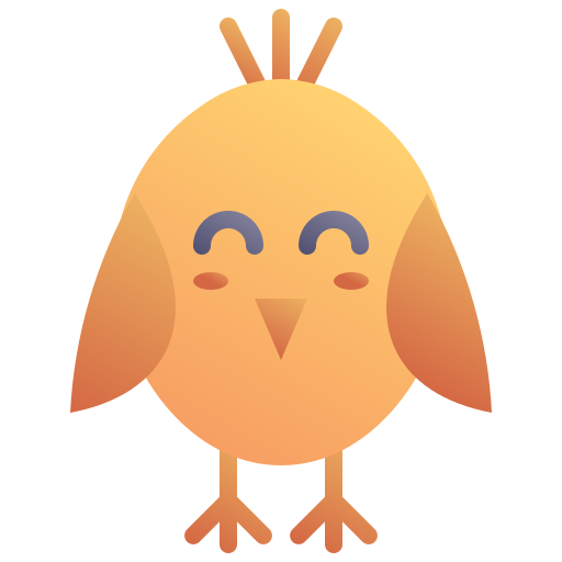 Chick Generic Flat Gradient icon