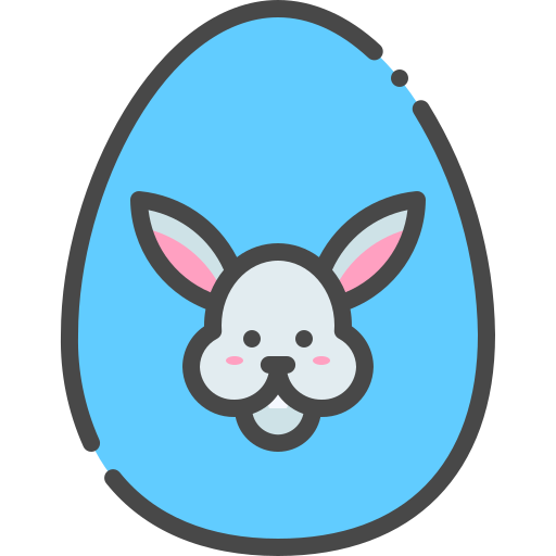 Easter egg Generic Outline Color icon