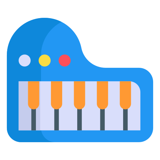 piano Generic Flat icoon