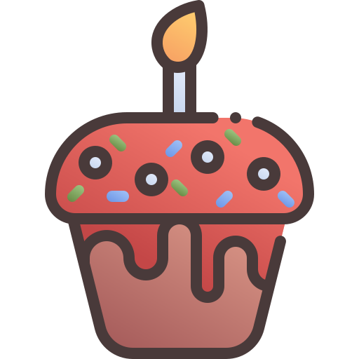 cupcake Generic Flat Gradient icon