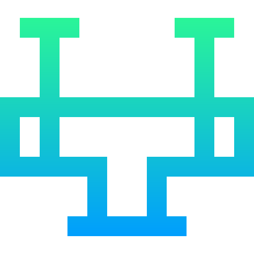 luchtkanaal systeem Super Basic Straight Gradient icoon