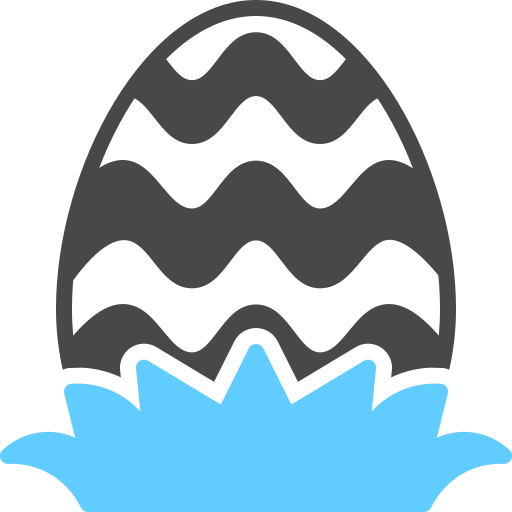 Пасхальное яйцо Generic Blue иконка
