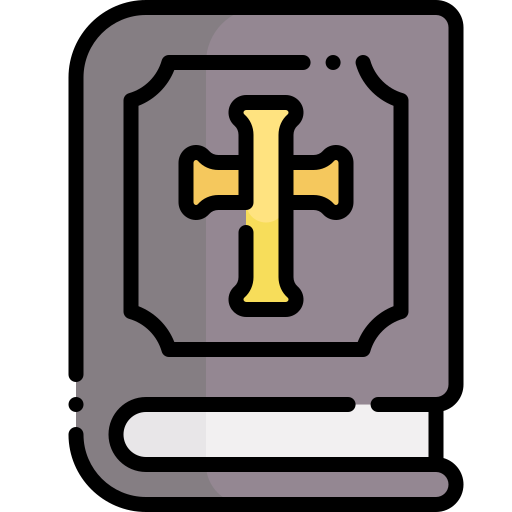 sacra bibbia Generic Outline Color icona