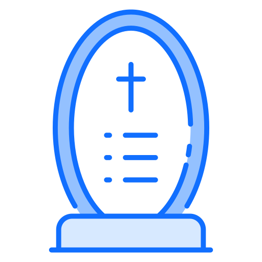 Tombstone Generic Blue icon