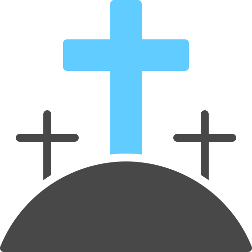 墓地 Generic Blue icon
