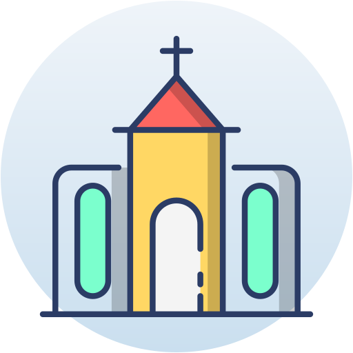 igreja Generic Circular Ícone