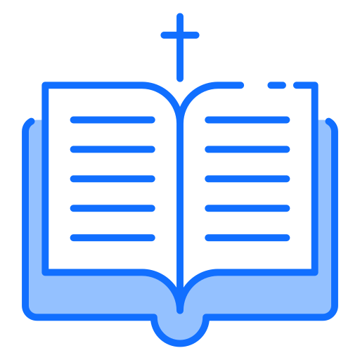bíblia Generic Blue Ícone