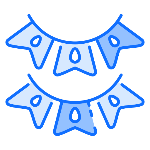 guirnalda Generic Blue icono