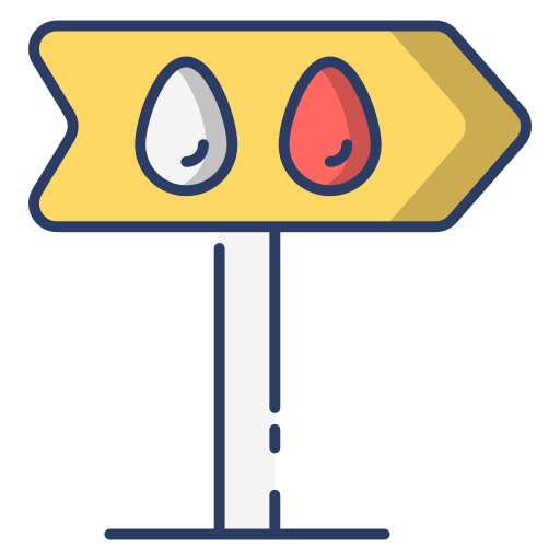 direccional Generic Outline Color icono