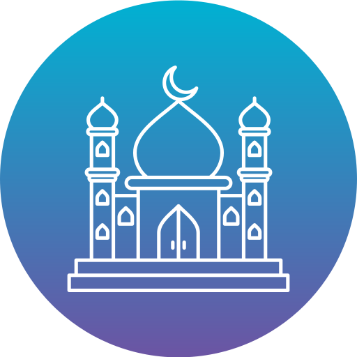 Мечеть Generic Flat Gradient иконка