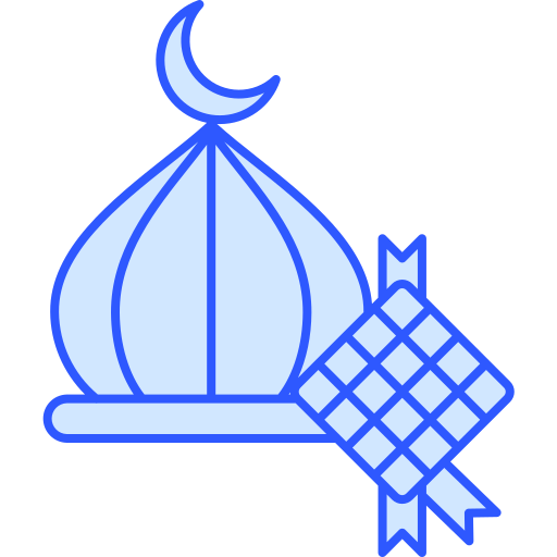 eid mubarak Generic Blue ikona