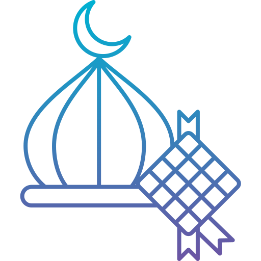 Eid mubarak Generic Gradient icon