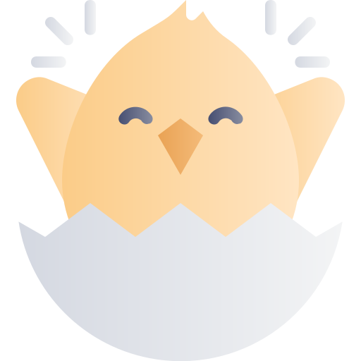 цыпленок Generic Flat Gradient иконка