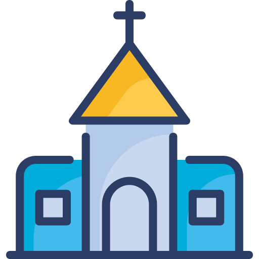 katholiek Generic Outline Color icoon