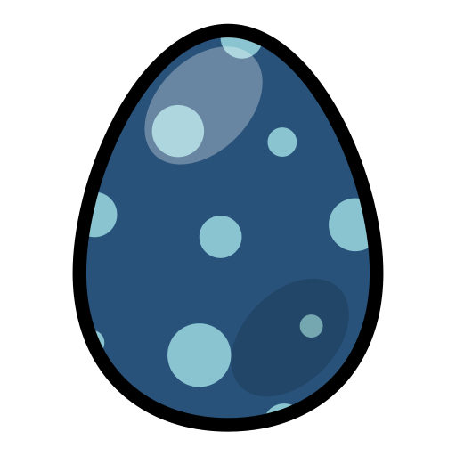 Пасхальное яйцо Generic Outline Color иконка