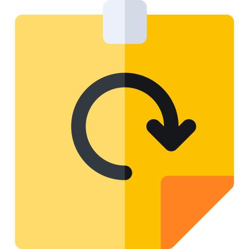 진행중인 작업 Basic Rounded Flat icon