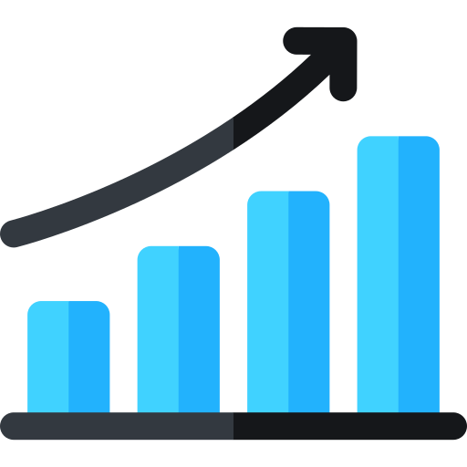 Increment Basic Rounded Flat icon