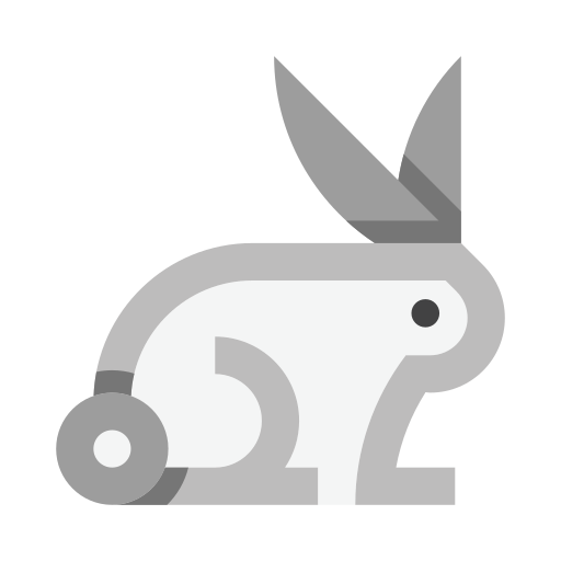 konijn edt.im Lineal color icoon