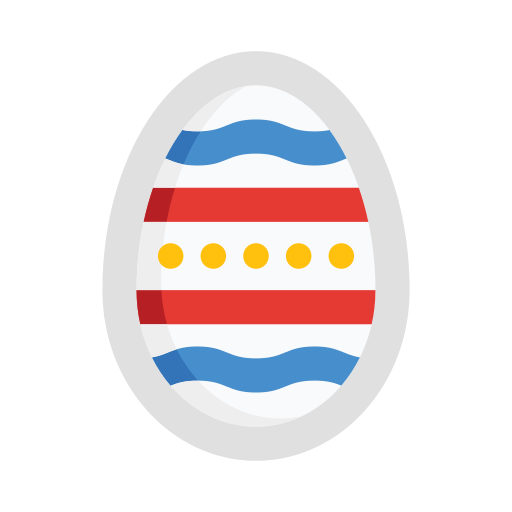 el huevo de pascua edt.im Lineal color icono
